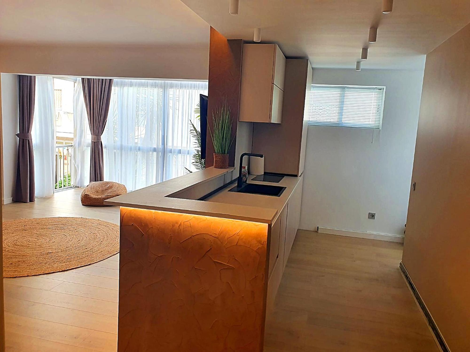 First Line Beach Beautiful Two Bedrooms Бенидорм Экстерьер фото